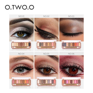 O.TWO.O 9 Colours Eye Shadow Palette