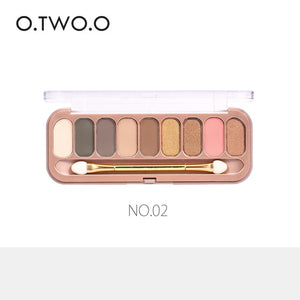 O.TWO.O 9 Colours Eye Shadow Palette