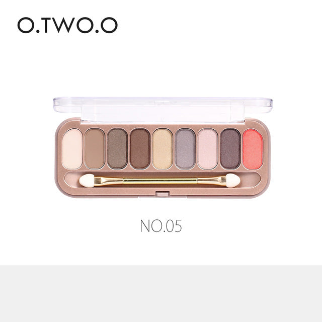 O.TWO.O 9 Colours Eye Shadow Palette